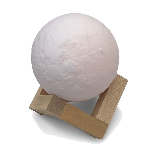 Lámpara luna 3D